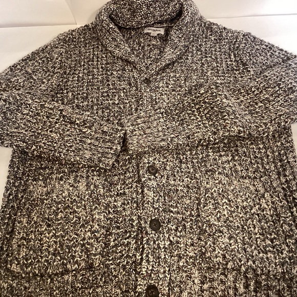 Mens Shawl Collar Cardigan Sweater size Large Goodiellow & Co - Picture 9 of 12